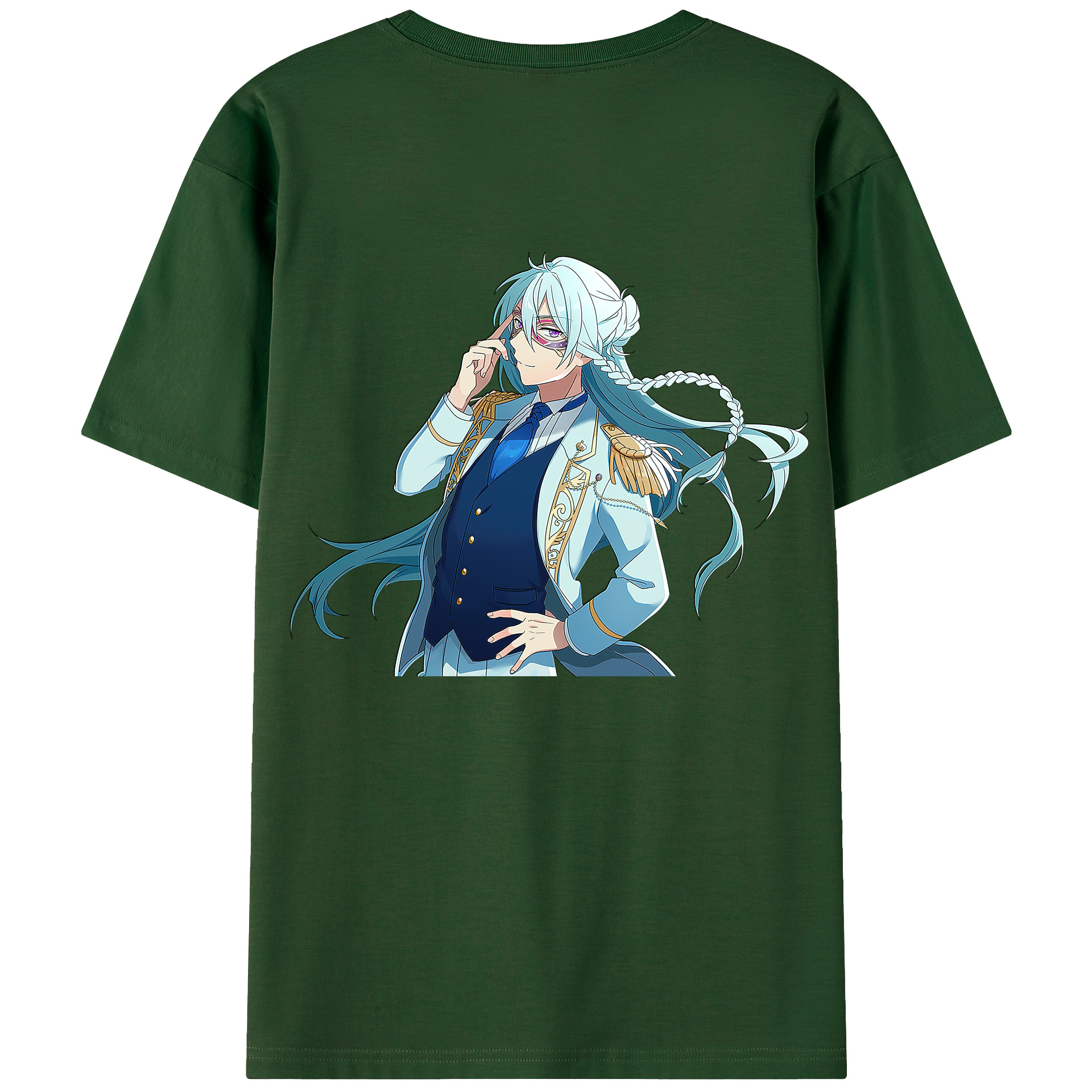 （画像用） あんさんぶるスターズ! Ensemble Stars 綿100％半袖Tシャツ（背面プリント）